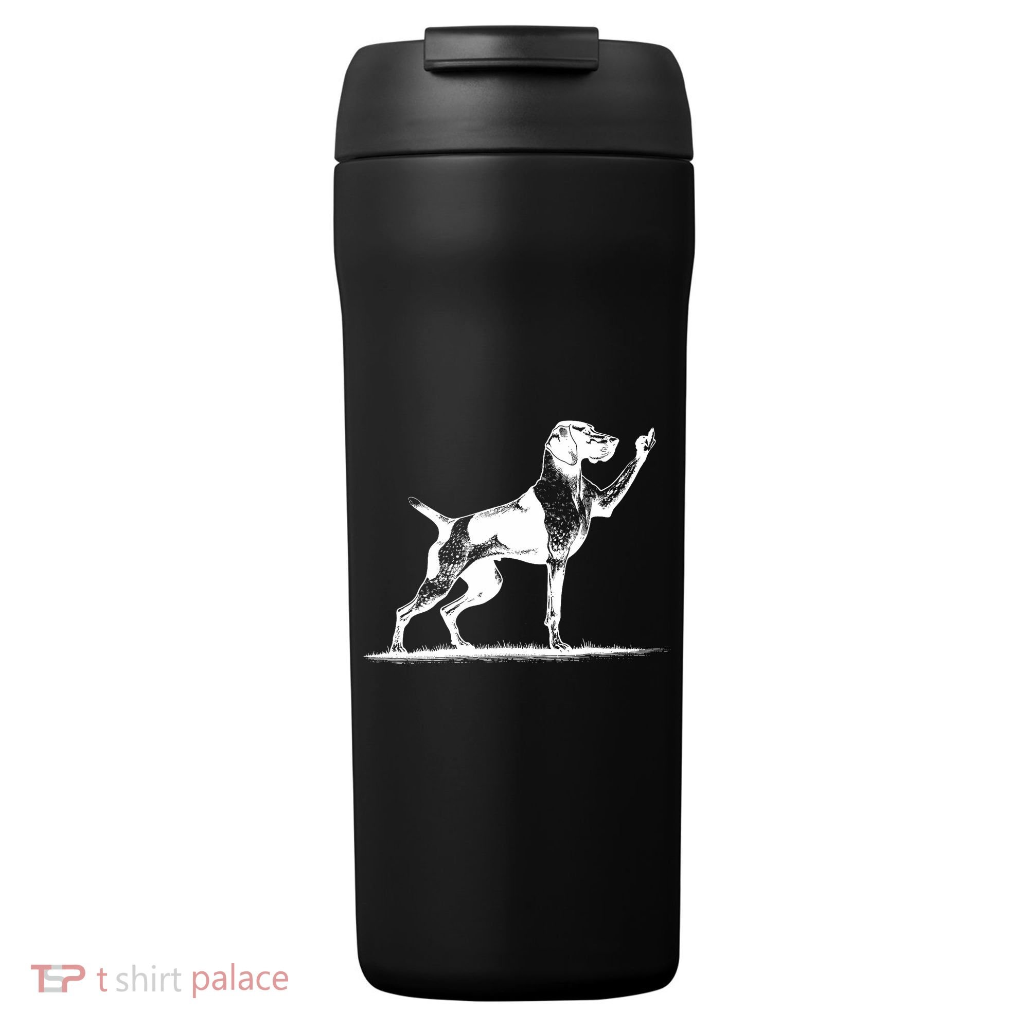 Rude Pointer Dog Asshole German Shorthaired Pointer Dog 24oz Duet Stainless Steel Tumbler