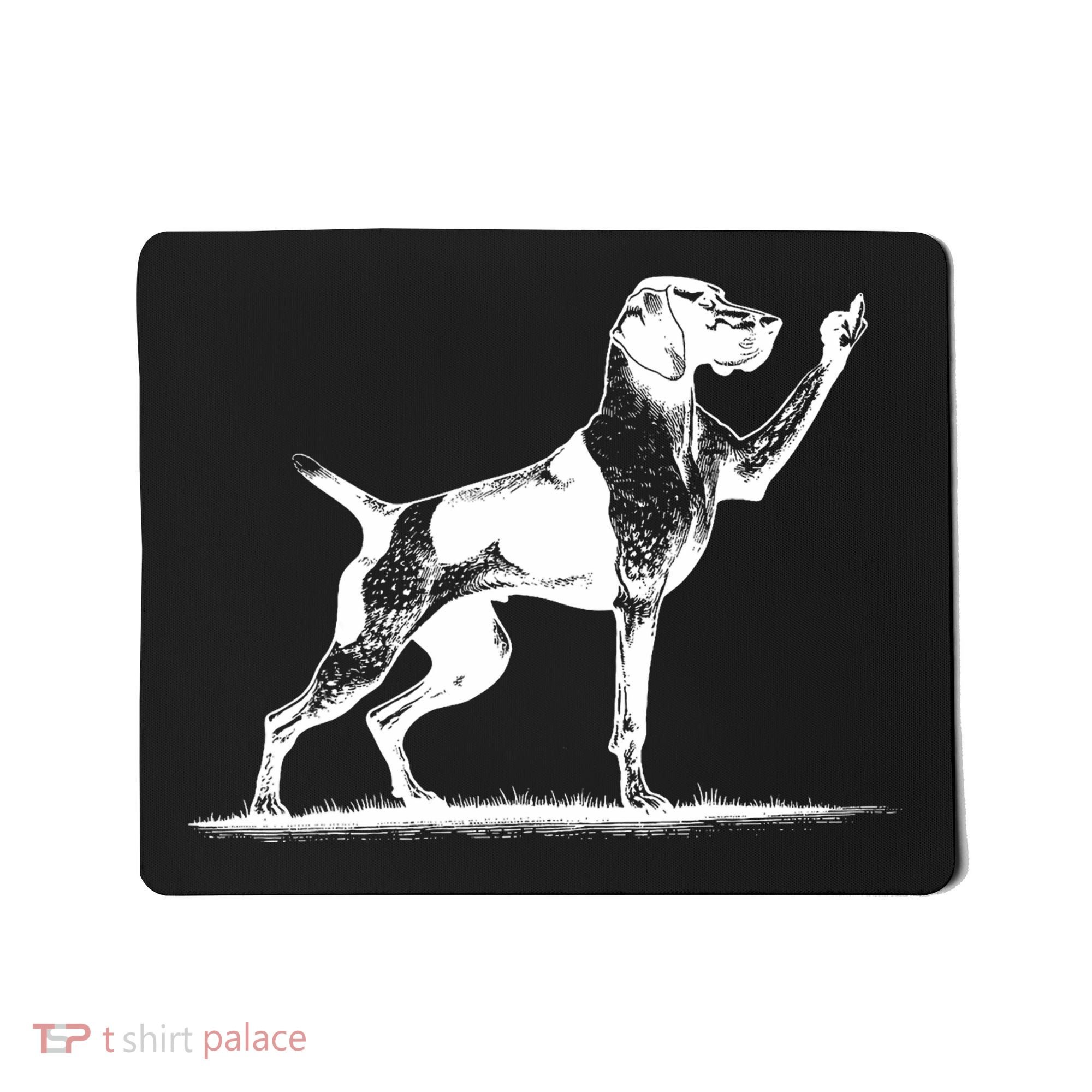 Rude Pointer Dog Asshole German Shorthaired Pointer Dog Mousepad