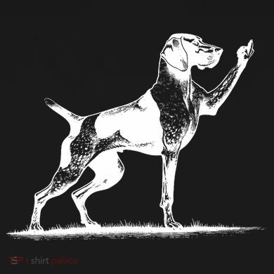 Rude Pointer Dog Asshole German Shorthaired Pointer Dog Ornament
