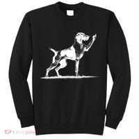 Rude Pointer Dog Asshole German Shorthaired Pointer Dog Tall Sweatshirt thumb 0
