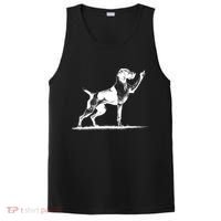 Rude Pointer Dog Asshole German Shorthaired Pointer Dog PosiCharge Competitor Tank thumb 0