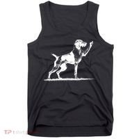 Rude Pointer Dog Asshole German Shorthaired Pointer Dog Tank Top thumb 0