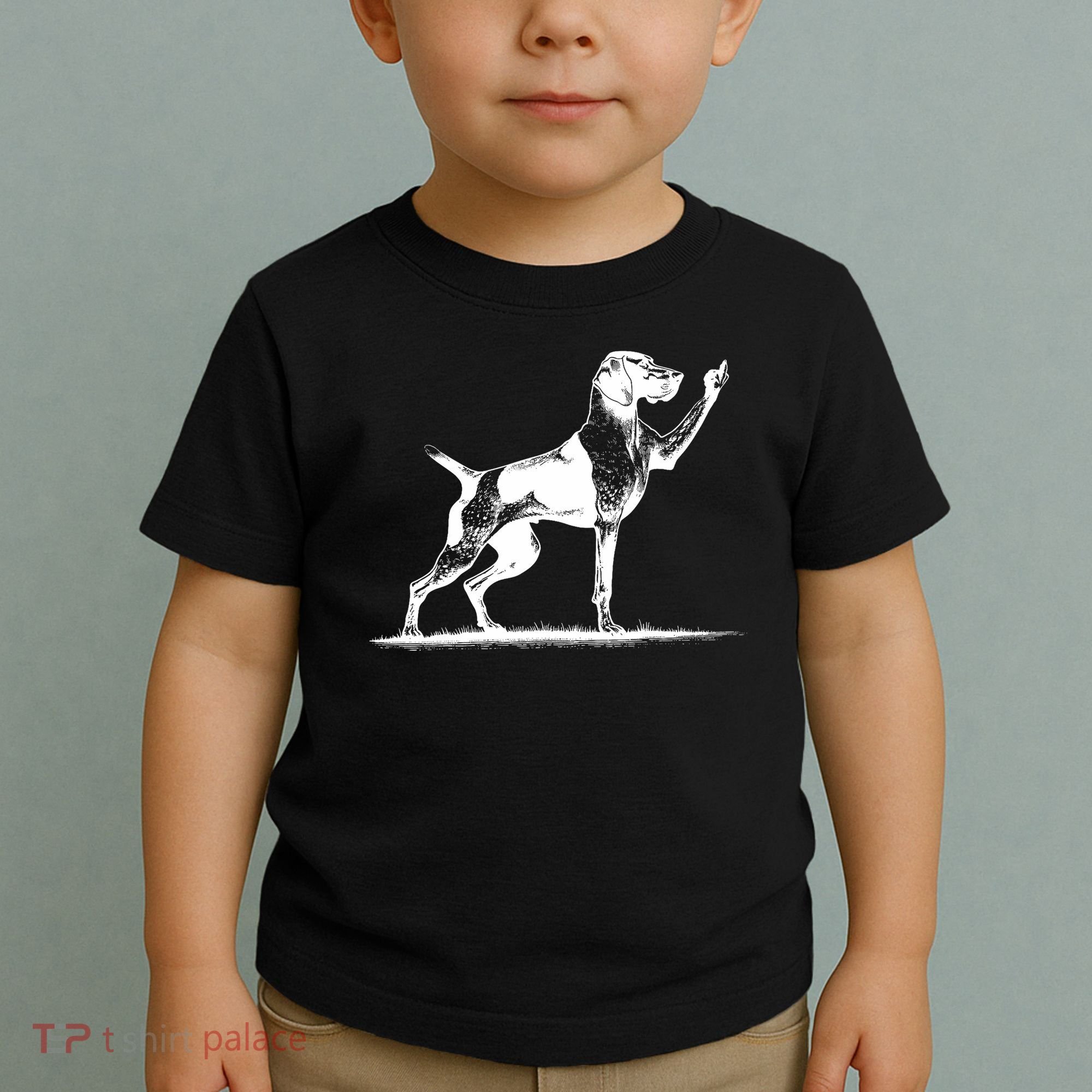 Rude Pointer Dog Asshole German Shorthaired Pointer Dog Toddler T-Shirt