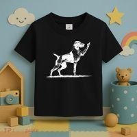 Rude Pointer Dog Asshole German Shorthaired Pointer Dog Toddler T-Shirt thumb 3