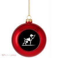 Rude Pointer Dog Asshole German Shorthaired Pointer Dog Plastic Christmas Ball Ornament thumb 0