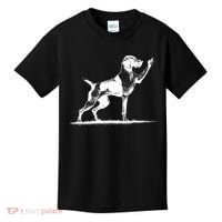 Rude Pointer Dog Asshole German Shorthaired Pointer Dog Kids T-Shirt thumb 0
