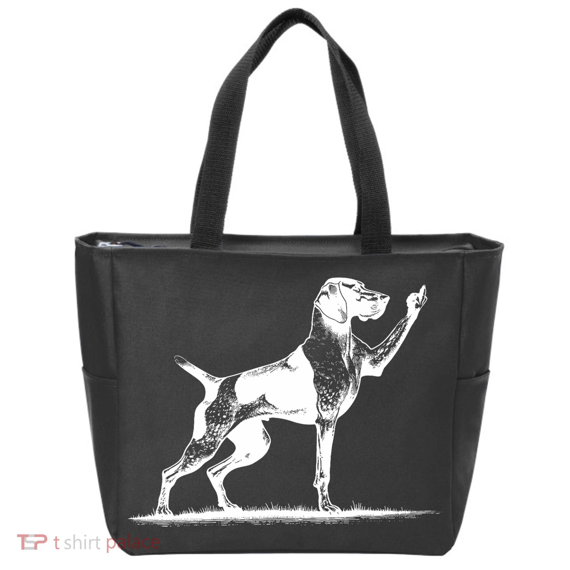 Rude Pointer Dog Asshole German Shorthaired Pointer Dog Tote Bag