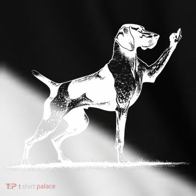Rude Pointer Dog Asshole German Shorthaired Pointer Dog Toddler Fine Jersey T-Shirt