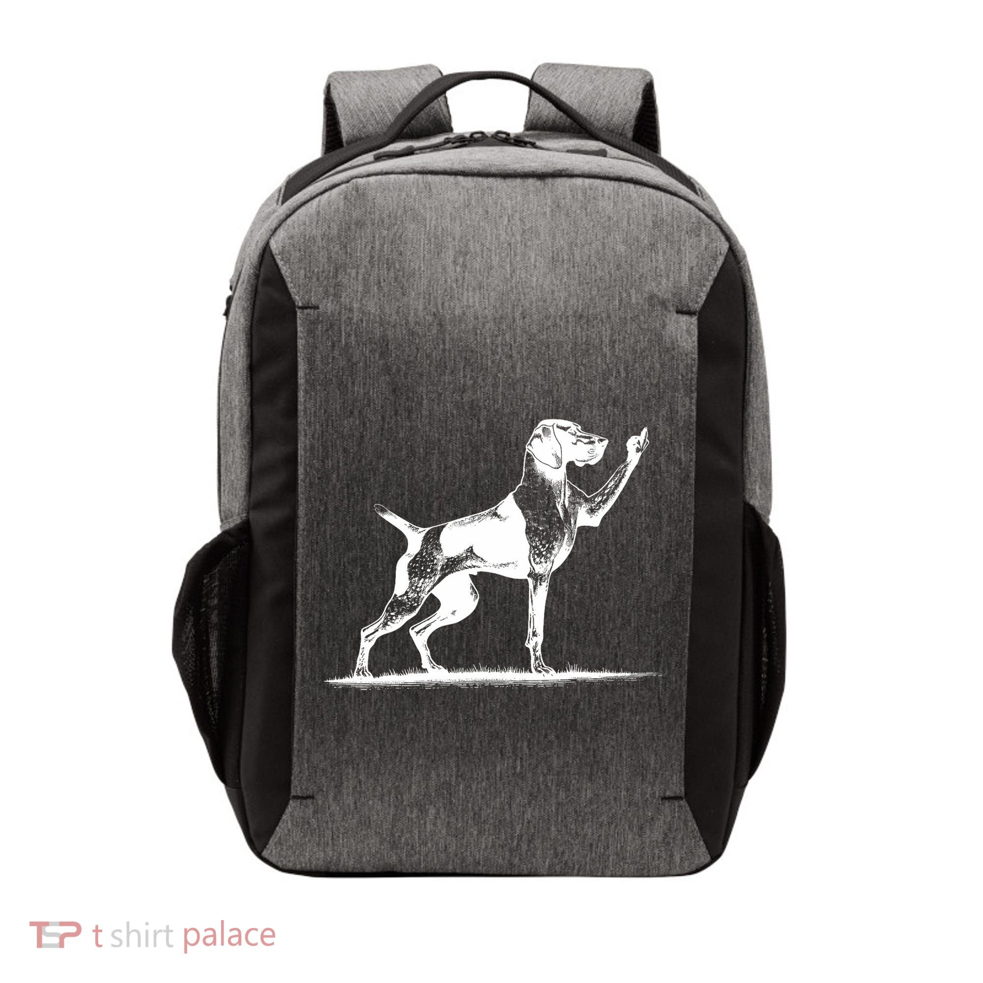 Rude Pointer Dog Asshole German Shorthaired Pointer Dog Vector Backpack