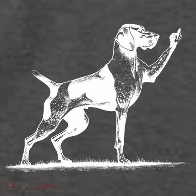 Rude Pointer Dog Asshole German Shorthaired Pointer Dog Vector Backpack