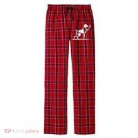 Rude Pointer Dog Asshole German Shorthaired Pointer Dog Men's Flannel Plaid Pajama Pants thumb 0