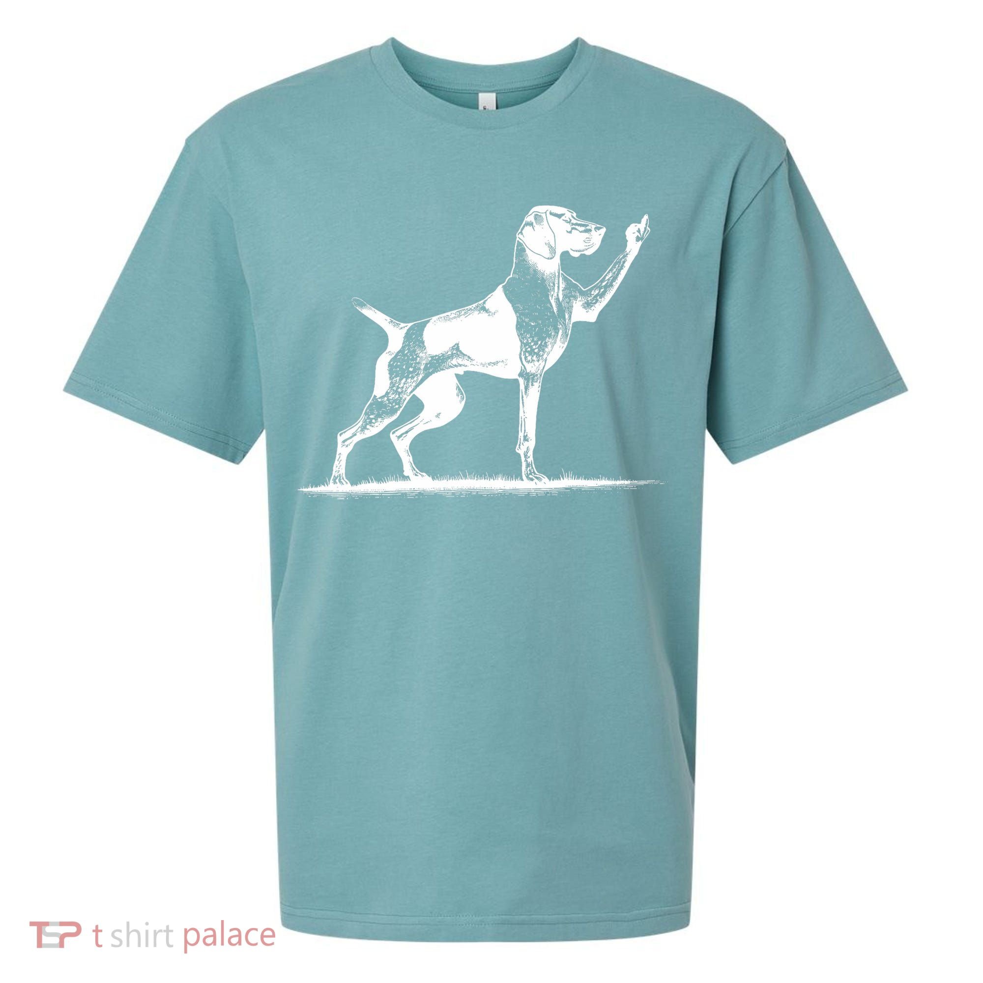 Rude Pointer Dog Asshole German Shorthaired Pointer Dog Sueded Cloud Jersey T-Shirt
