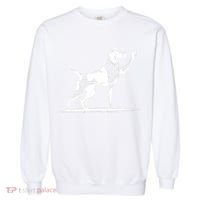 Rude Pointer Dog Asshole German Shorthaired Pointer Dog Garment-Dyed Sweatshirt thumb 0