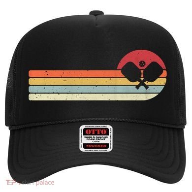 Retro Pickleball Design For Passionate Pickleball Players Gift Hat
