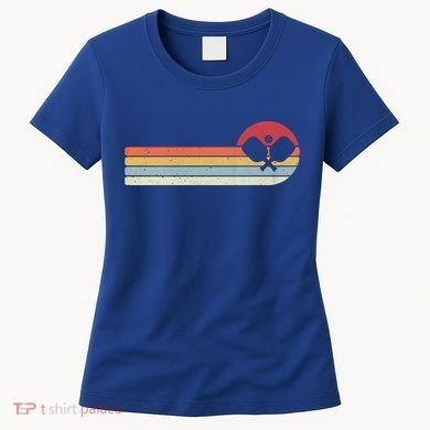 Retro Pickleball Design For Passionate Pickleball Players Gift Women's T-Shirt