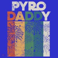 Retro Pyro Daddy Pyrotechnician Father Fireworks Technician Meaningful Gift Apron thumb 3
