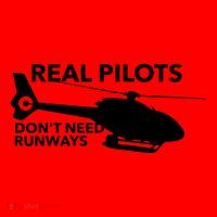 Real Pilots Dont Need Runways Helicopter Pilot Santa Hat thumb 1