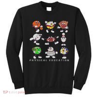 Retro Physical Education Pe Teacher Sports Specials Teacher Sweatshirt thumb 0