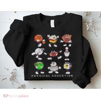 Retro Physical Education Pe Teacher Sports Specials Teacher Sweatshirt thumb 2