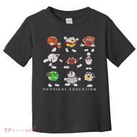 Retro Physical Education Pe Teacher Sports Specials Teacher Toddler T-Shirt thumb 0