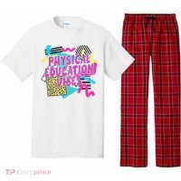 Retro Physical Education Vibes Gym Teacher Phys Ed Teacher Pajama Set thumb 0