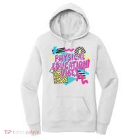 Retro Physical Education Vibes Gym Teacher Phys Ed Teacher Women's Hoodie thumb 0