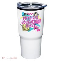 Retro Physical Education Vibes Gym Teacher Phys Ed Teacher Tumbler thumb 0