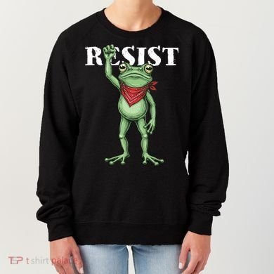 Resist Portland Frog Women's Sweatshirt
