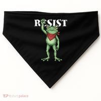 Resist Portland Frog USA-Made Doggie Bandana thumb 0