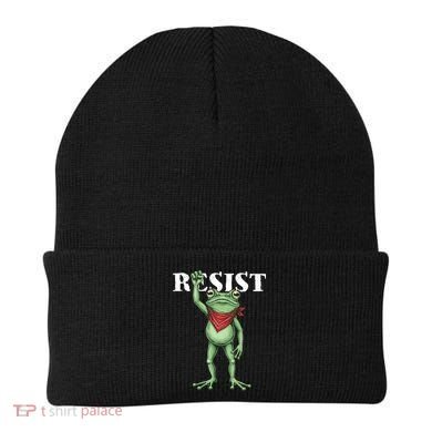 Resist Portland Frog Beanie