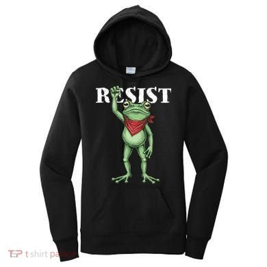 Resist Portland Frog Women's Hoodie