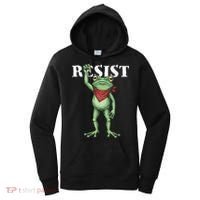 Resist Portland Frog Women's Hoodie thumb 0