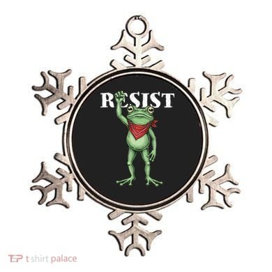 Resist Portland Frog Ornament