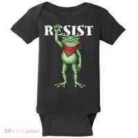 Resist Portland Frog Baby Bodysuit thumb 0