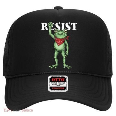Resist Portland Frog Hat