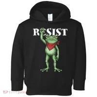 Resist Portland Frog Toddler Hoodie thumb 0