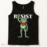 Resist Portland Frog Tank Top thumb 2