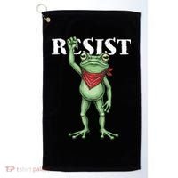 Resist Portland Frog Golf Towel thumb 0