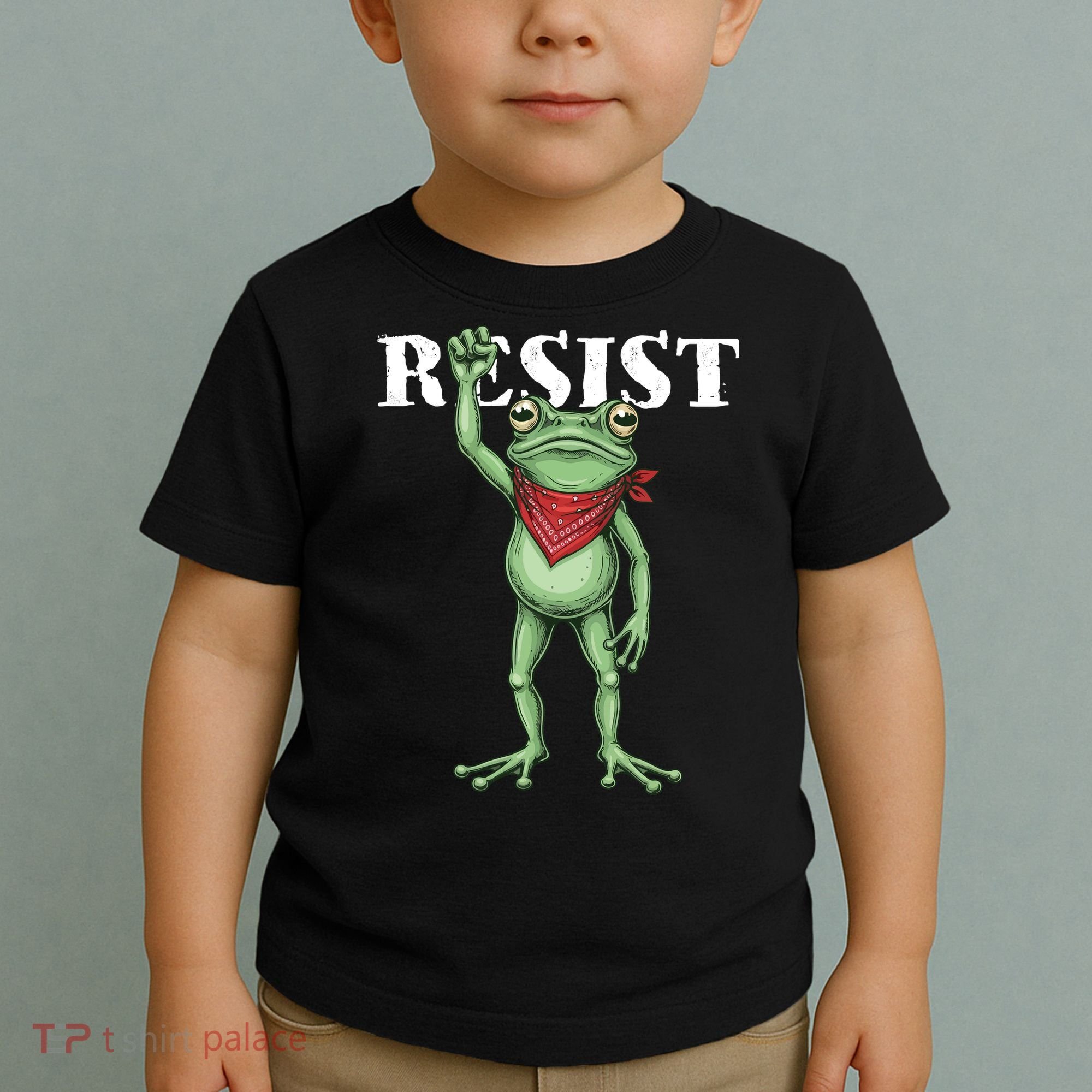 Resist Portland Frog Toddler T-Shirt