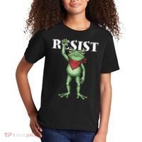 Resist Portland Frog Kids T-Shirt thumb 2