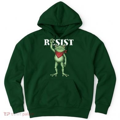 Resist Portland Frog Hoodie