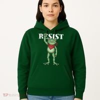 Resist Portland Frog Hoodie thumb 5