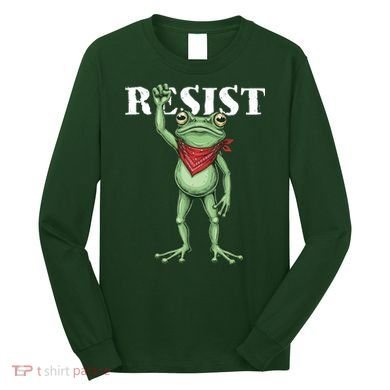Resist Portland Frog Long Sleeve Shirt
