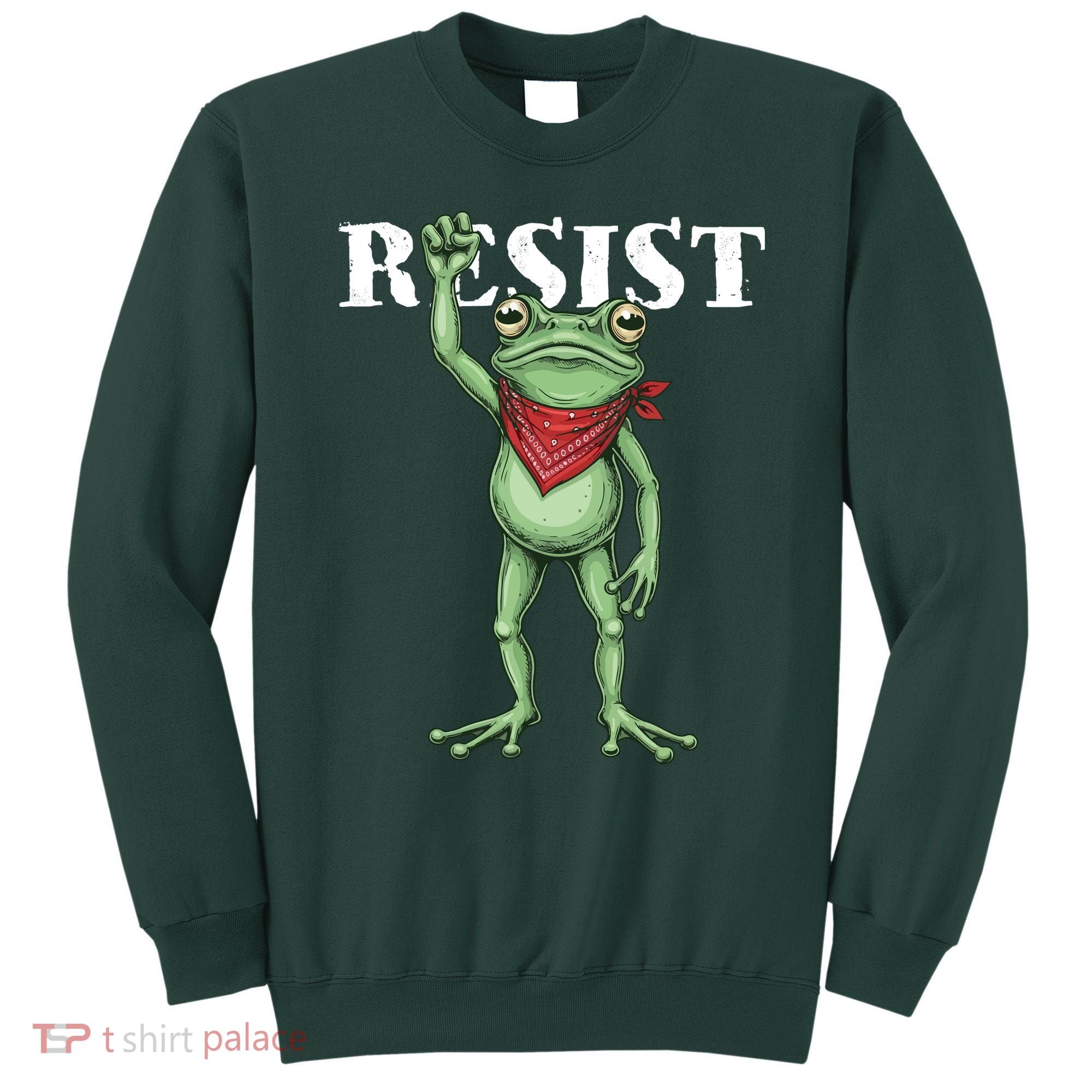 Resist Portland Frog Sweatshirt