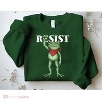 Resist Portland Frog Sweatshirt thumb 2