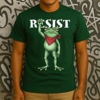 Resist Portland Frog T-Shirt thumb 3