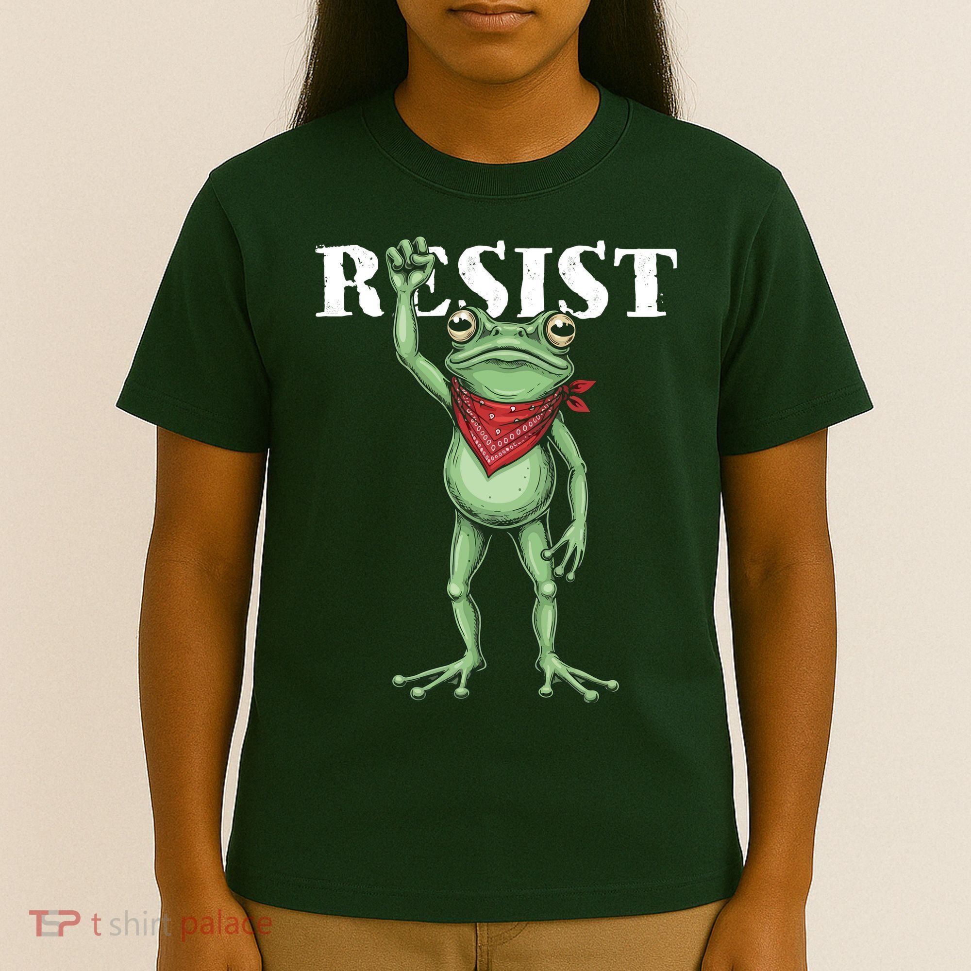 Resist Portland Frog T-Shirt
