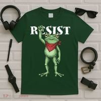 Resist Portland Frog T-Shirt thumb 5