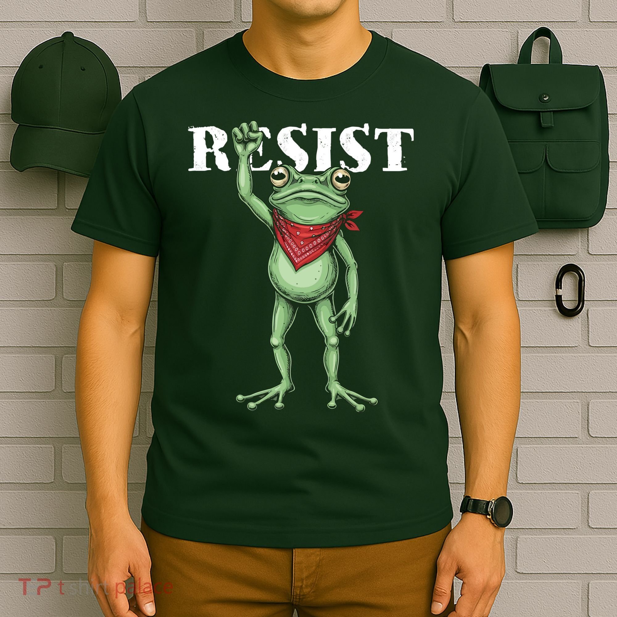 Resist Portland Frog T-Shirt