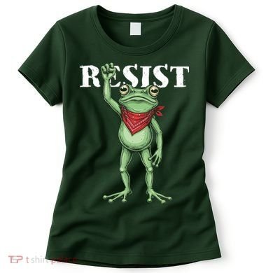 Resist Portland Frog Women's T-Shirt